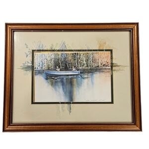 Late Summer Outing Framed Painting By Dale Cooper 12" x 15"